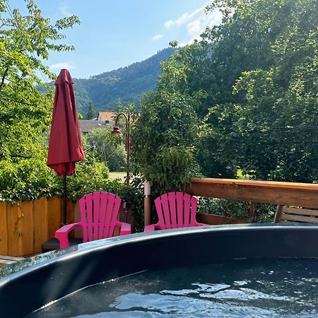 Gite Au Manoir Des Sens Avec Bain Nordique Jacuzzi Bergheim Exterior photo