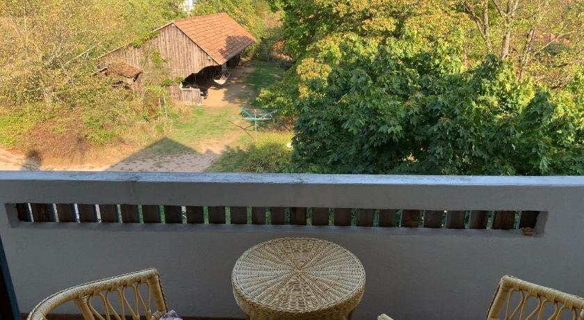 Gite Au Manoir Des Sens Avec Bain Nordique Jacuzzi Bergheim Exterior photo